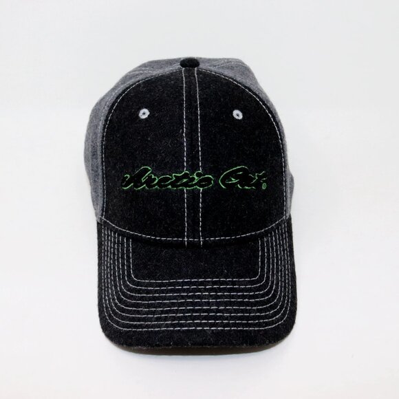 Arctic Cat Wool Hat Men's Baseball Cap Gray & Green - Picture 3 of 10